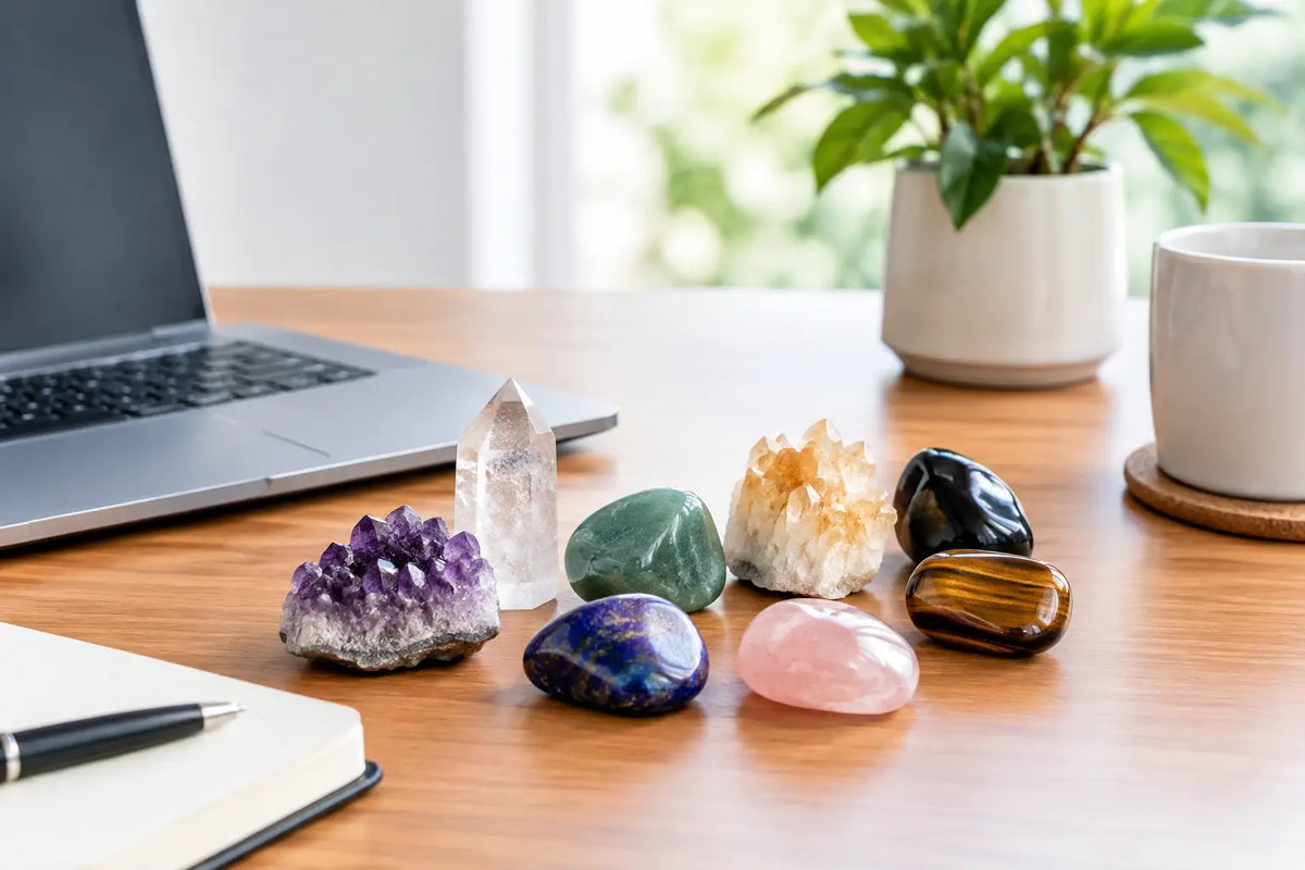 8 Best Crystals for Office Desks and Focus