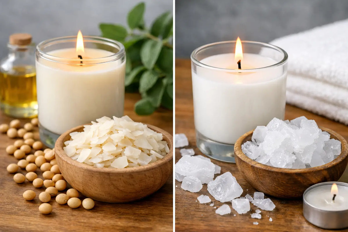 Soy Wax Versus Paraffin Wax: Which Is Cleaner?