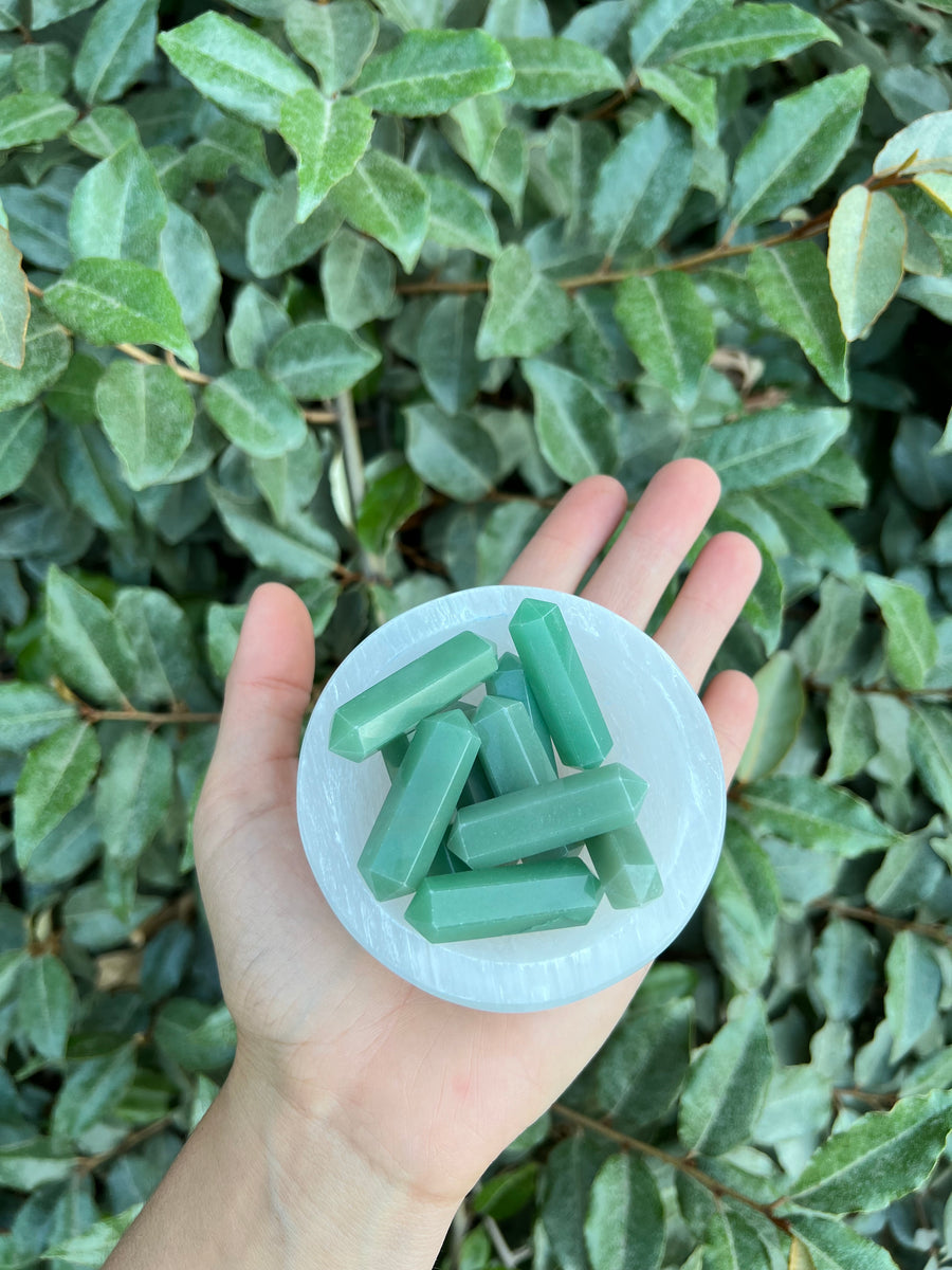 Green Aventurine Double Terminated Point