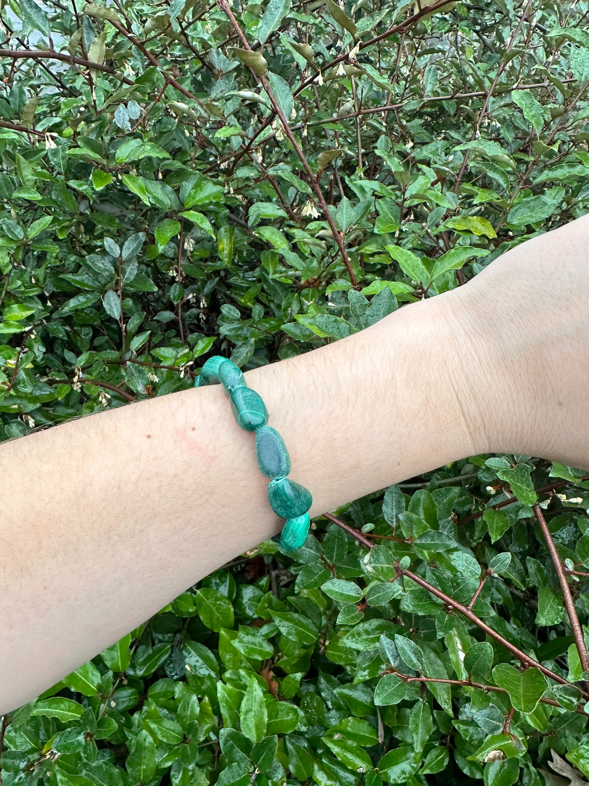 MALACHITE NUGGET BRACELET