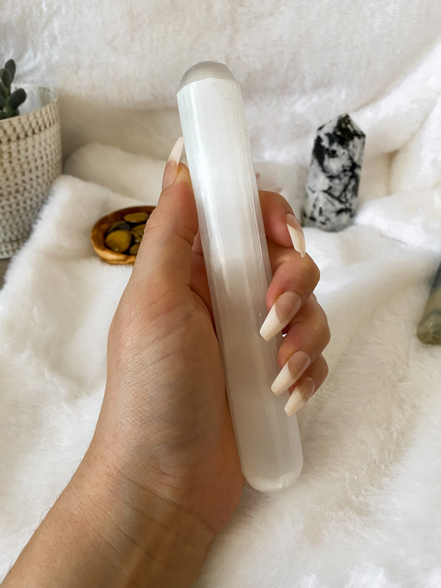 Selenite Massage Wand