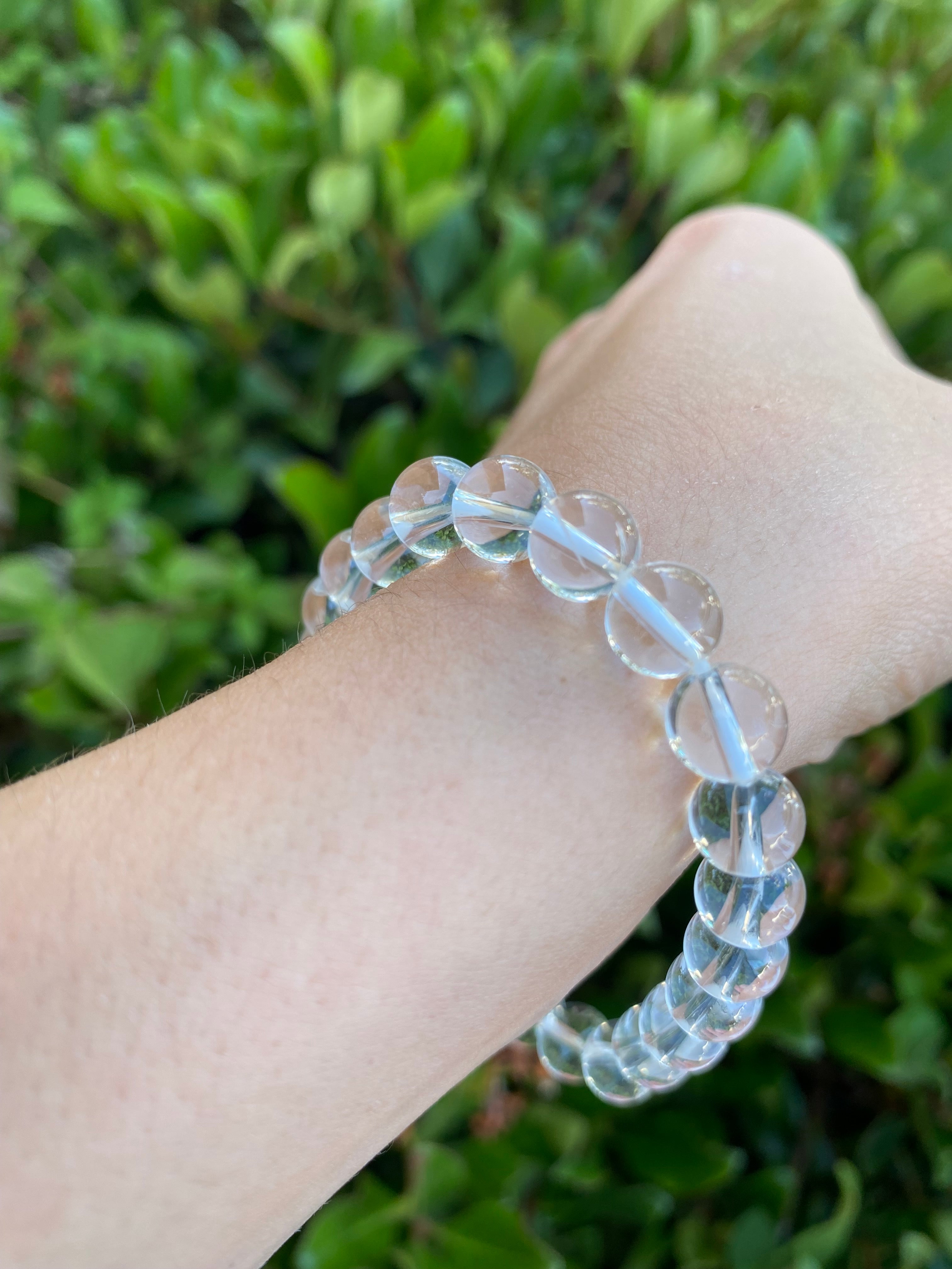 CLEAR QUARTZ BRACELET
