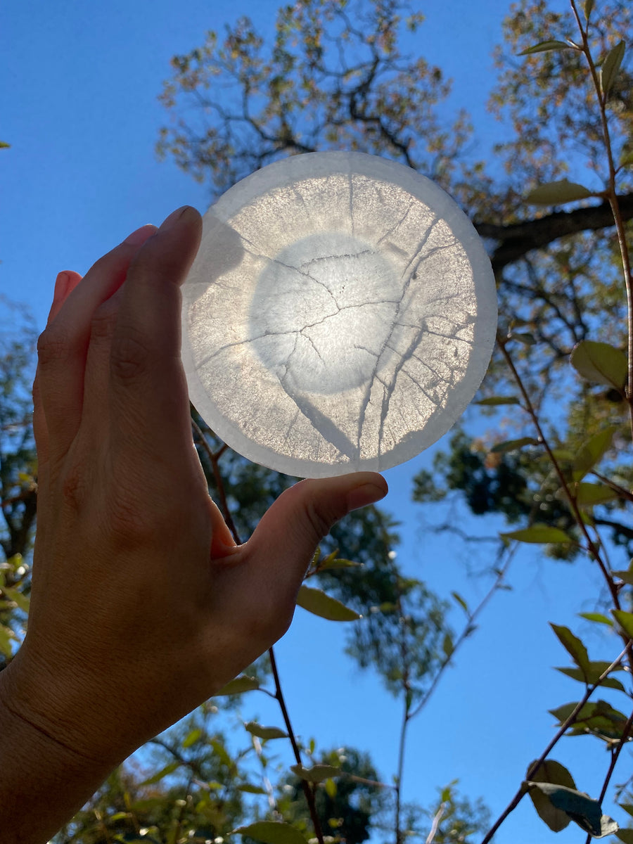 Selenite Bowl
