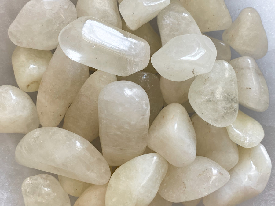 Milky Quartz Tumble Stone