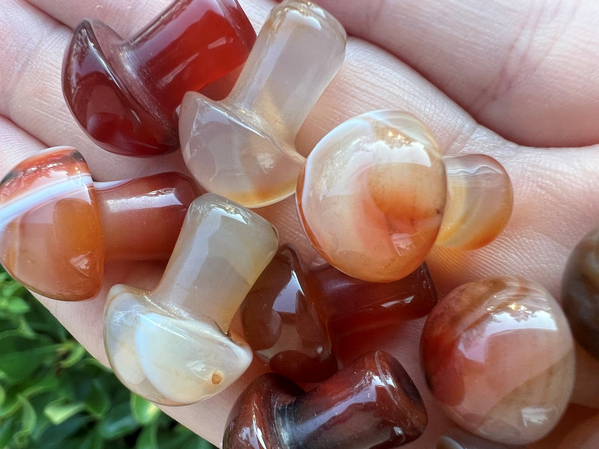 CARNELIAN MINI MUSHROOM