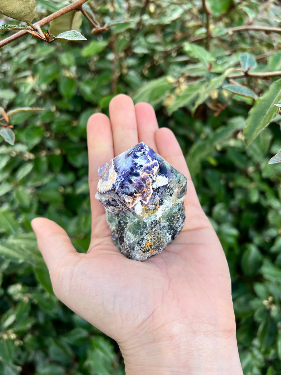 Fluorite Top Polish Point