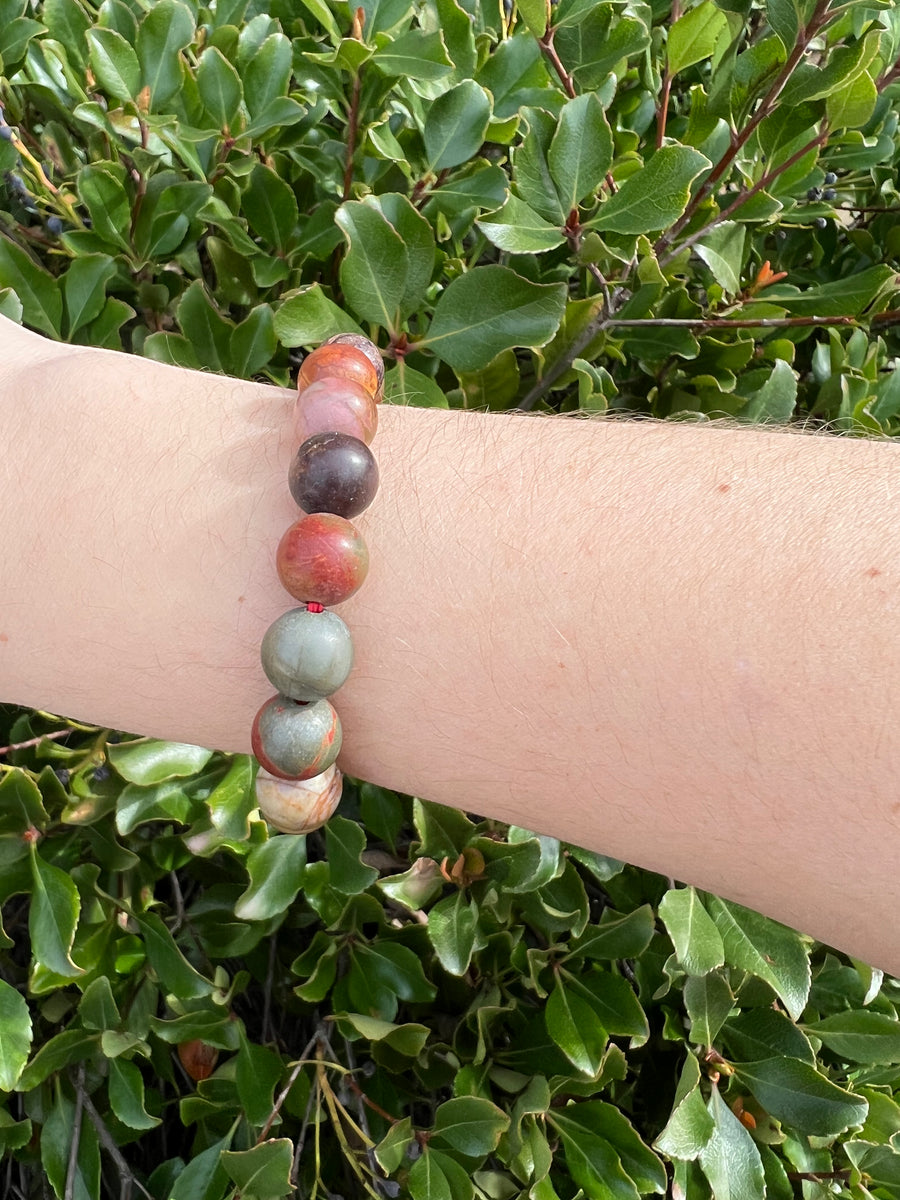 Polychrome Jasper Bracelet