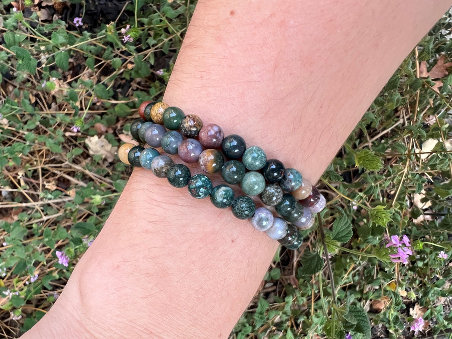 Indian Agate Bracelet