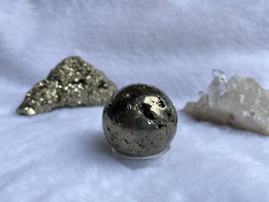 PYRITE SPHERE Small