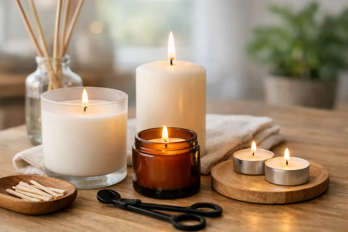 What Makes Candles Burn Cleanly at Home?