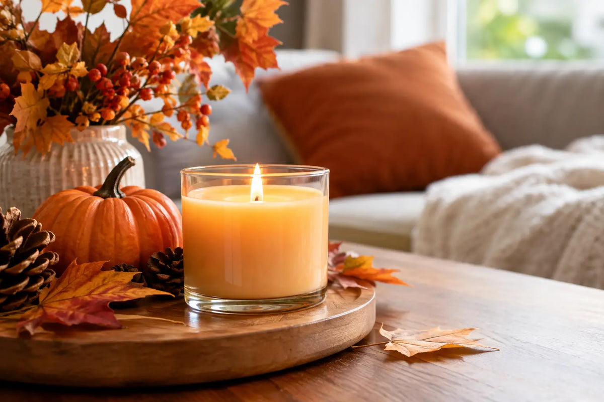 Fall Scented Candles for a Healthier Home