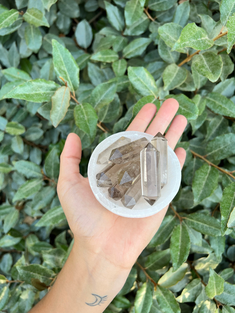 Smoky Quartz Double Terminated Point