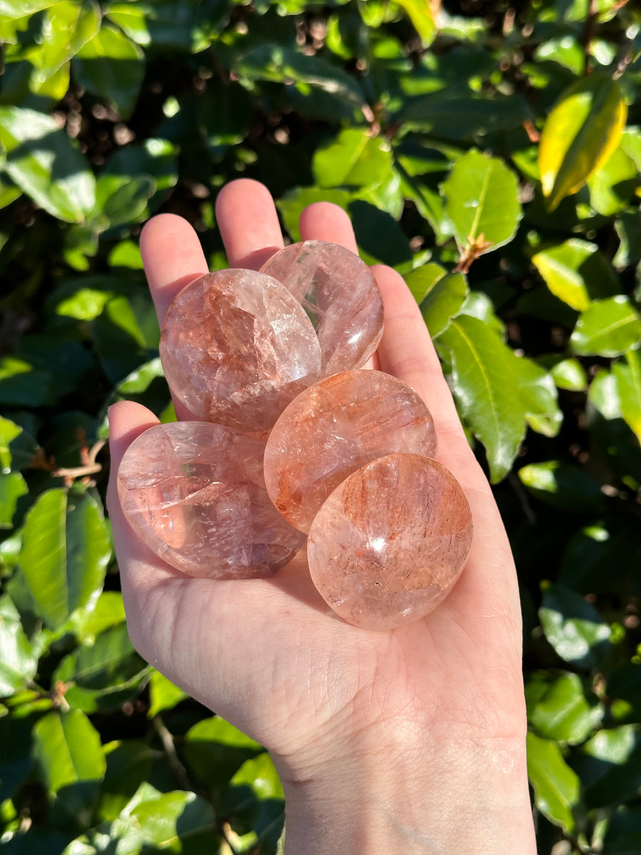 Fire Quartz Medallion