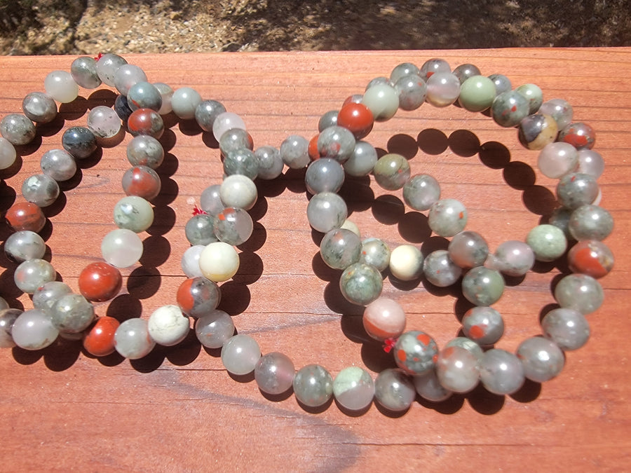 BLOODSTONE BRACELET 8mm