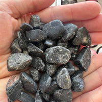 BLACK TOURMALINE TUMBLED STONE