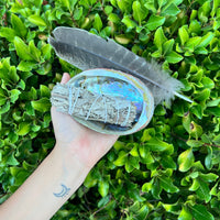 FEATHER SMUDGE KIT