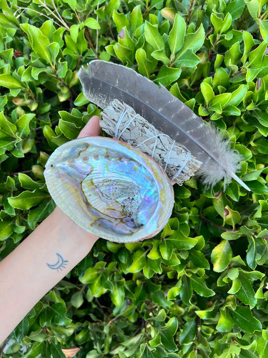 FEATHER SMUDGE KIT