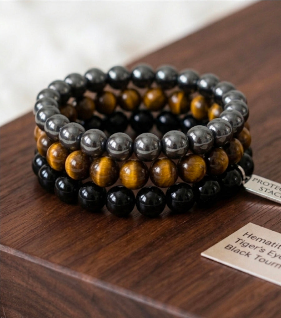 Protection Stack Bracelet Set - 6mm