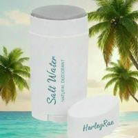 HarleyRae Salt Water Breeze Natural Deodorant – Aluminum-Free Clean Deodorant with Fresh Ocean-Inspired Scent