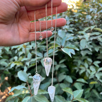 Clear Quartz Pendulum by HarleyRae