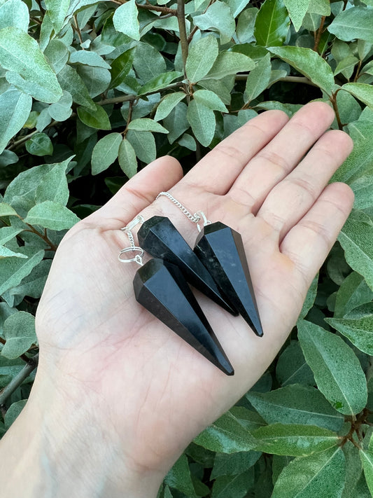 black Obsidian Pendulum