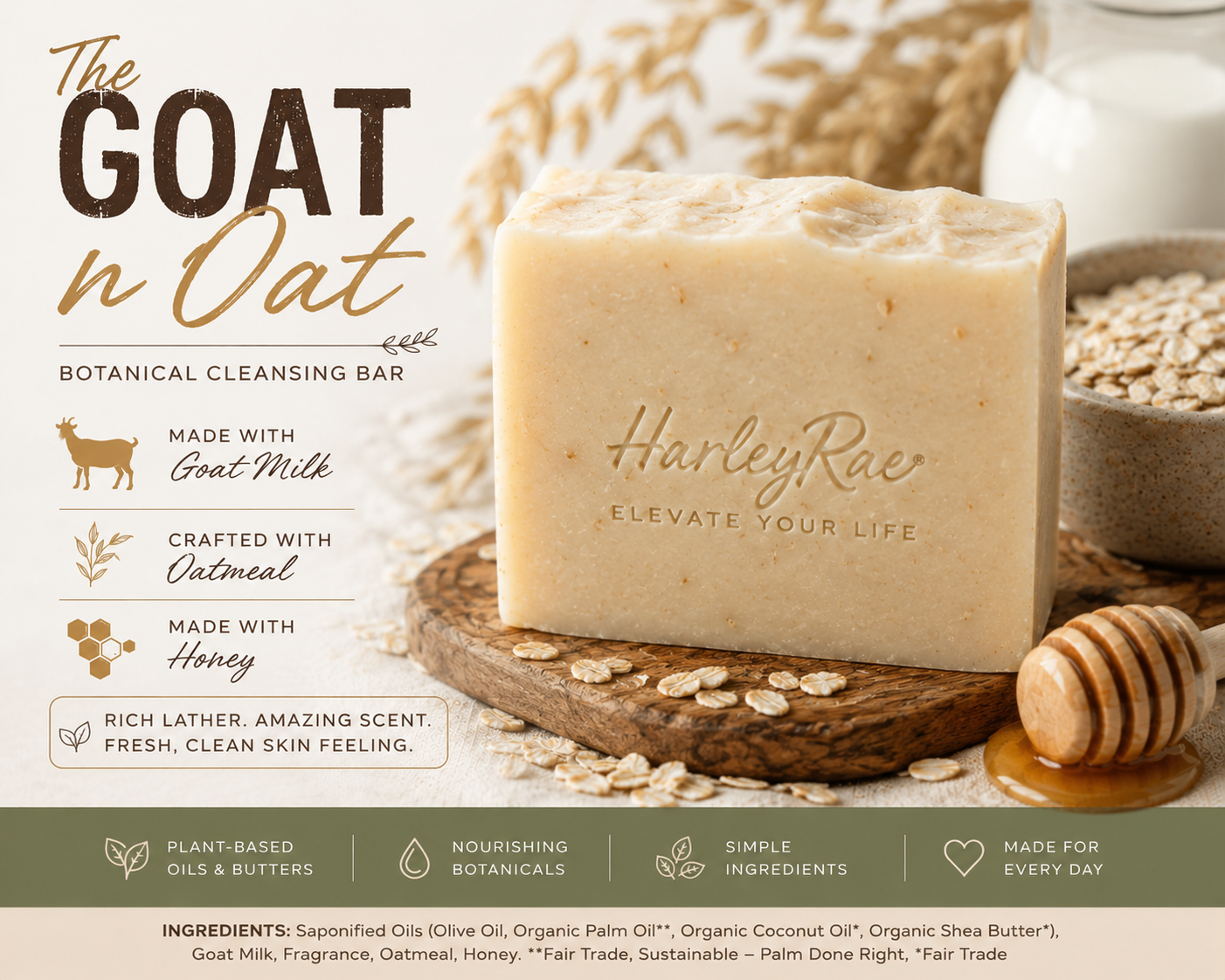 The GOAT n Oat Cleansing Bar