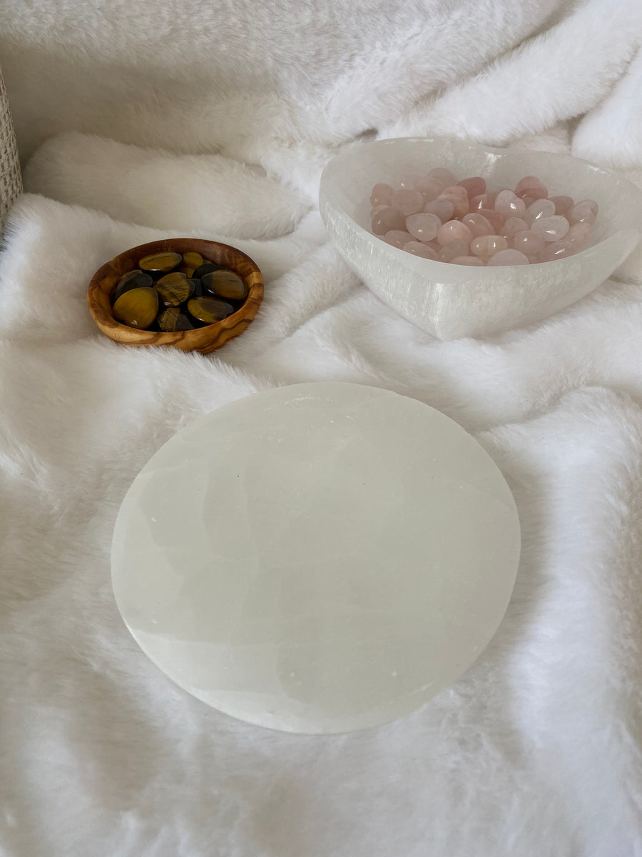 Selenite Charging Plate