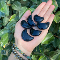 BLACK OBSIDIAN MOON