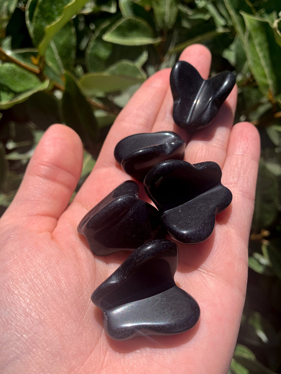 Black Obsidian Butterfly