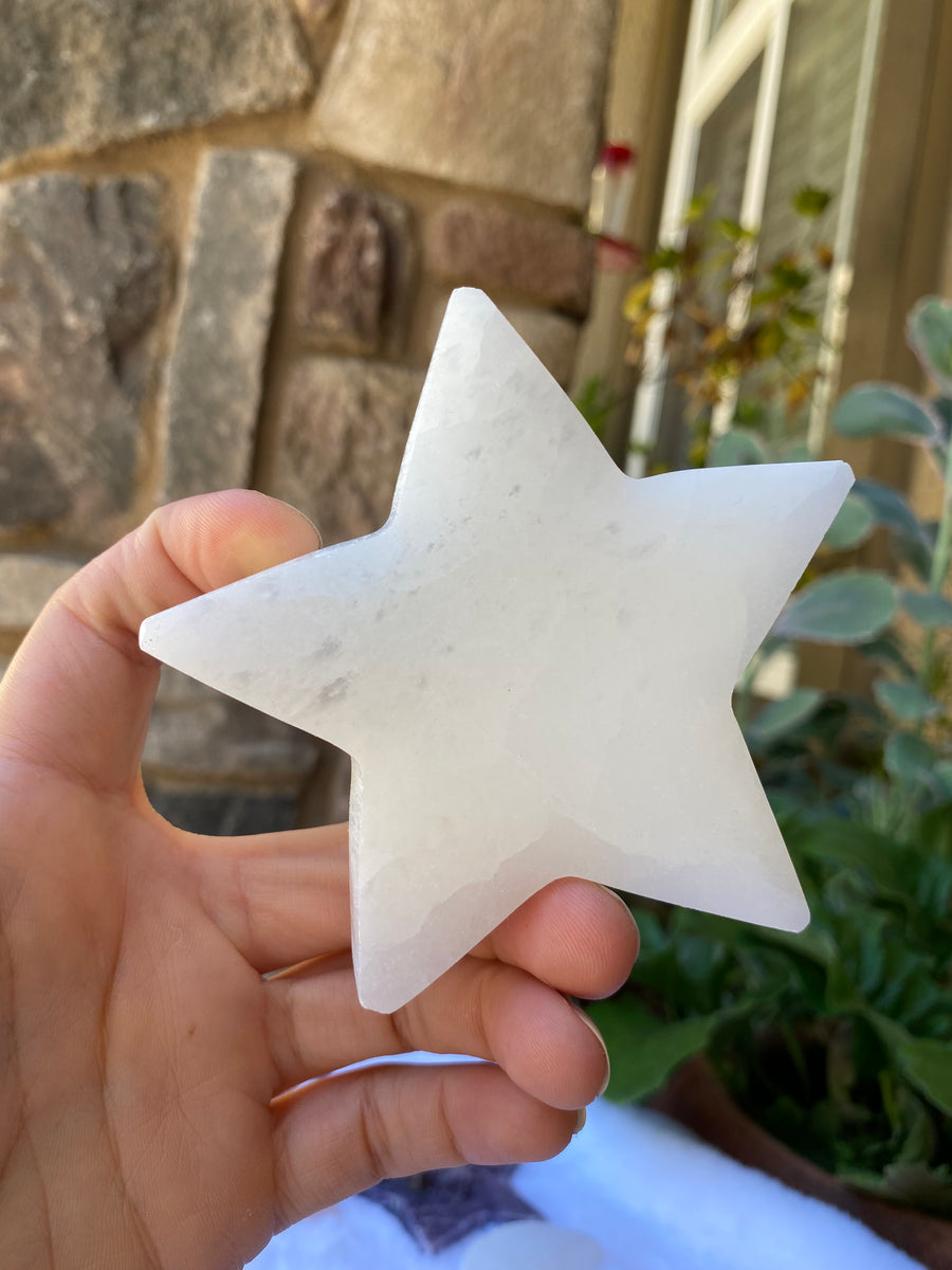 Selenite Star