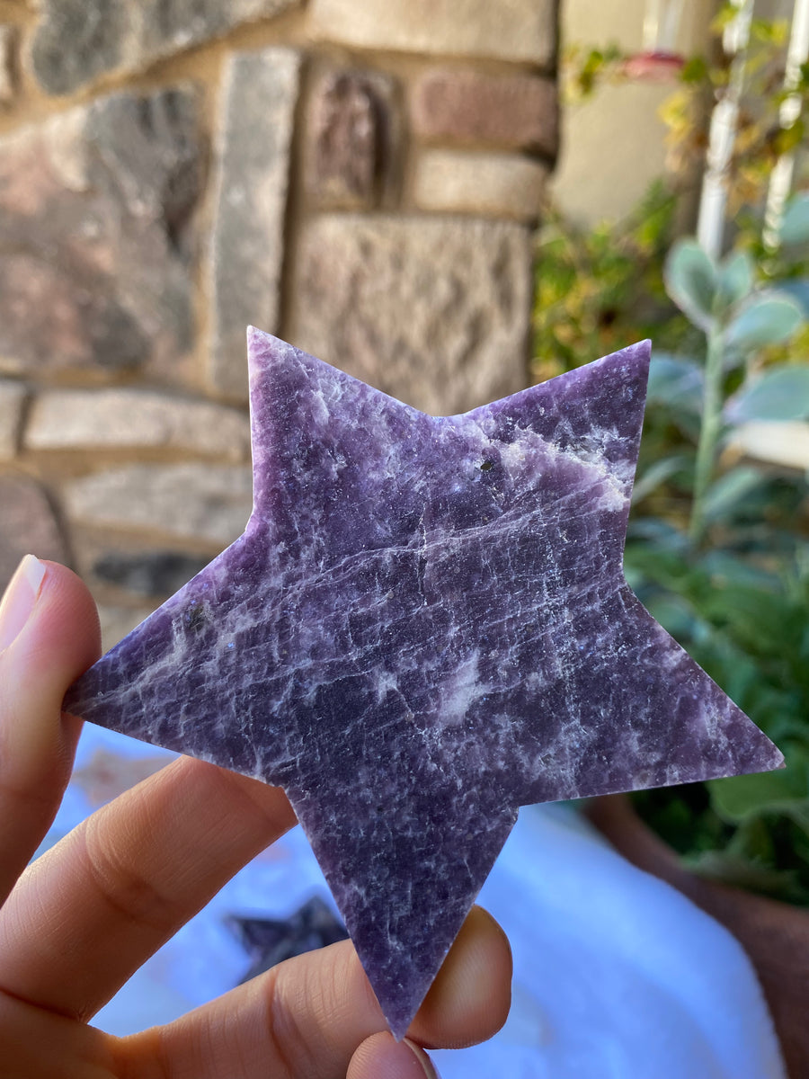 Lepidolite Star