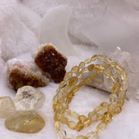 Citrine Nugget bracelet