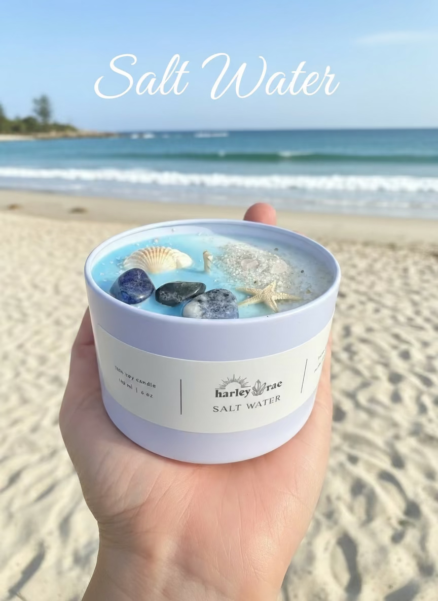 Salt Water Scented Candle