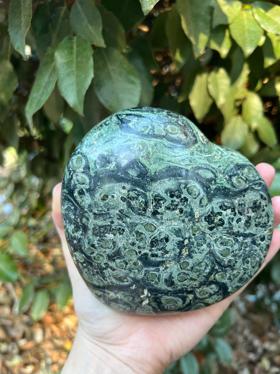 Kambamba Crocodile Jasper Heart