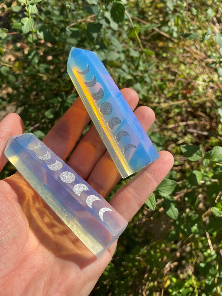 Opalite Moon Phase Tower