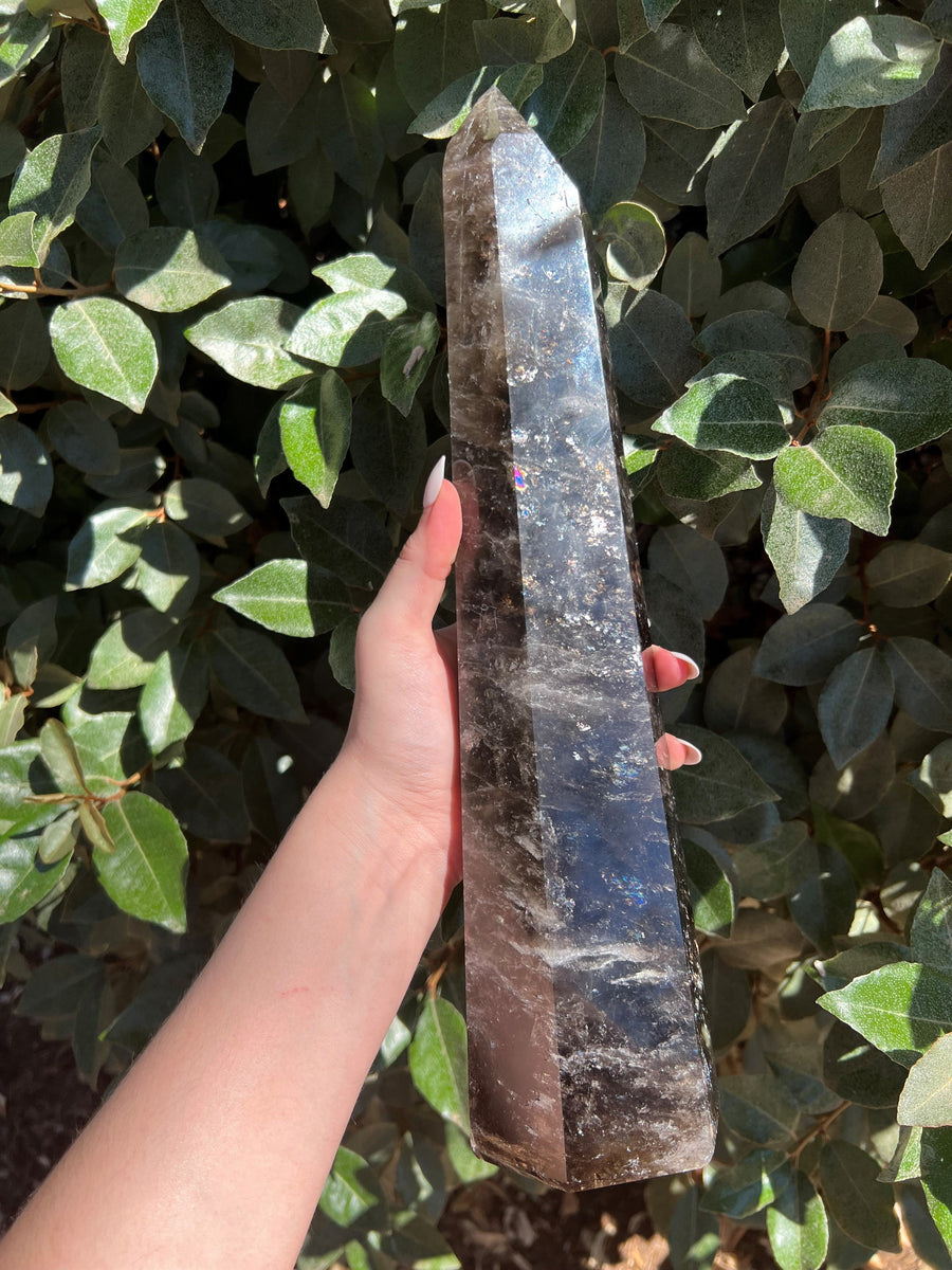 Smoky Quartz Tower Large